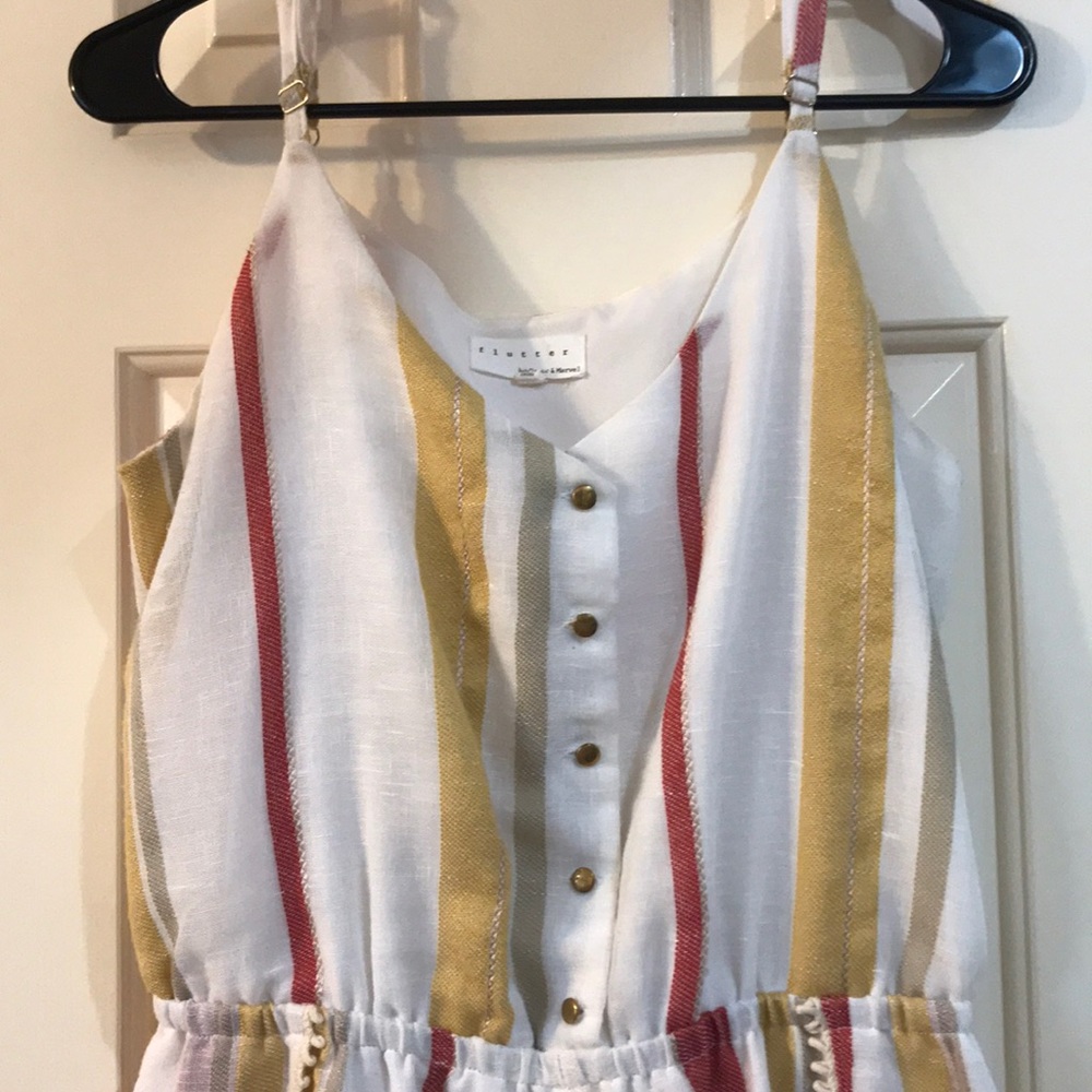 Stripped romper